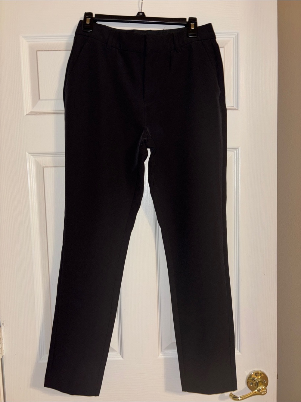 Nine West Black Straight-Leg Trousers
